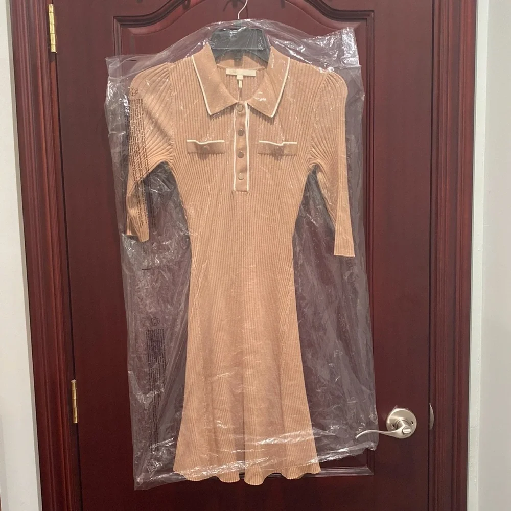 Maje Polo Knit Dress 36/S